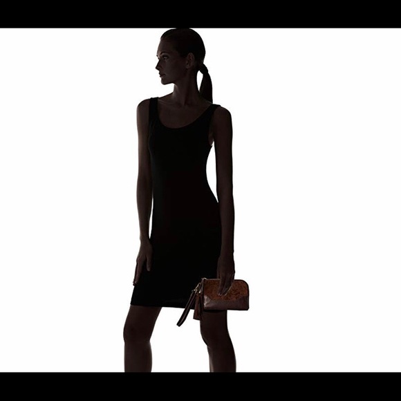 NWT Frye Paige Wristlet Cognac - Picture 3 of 6